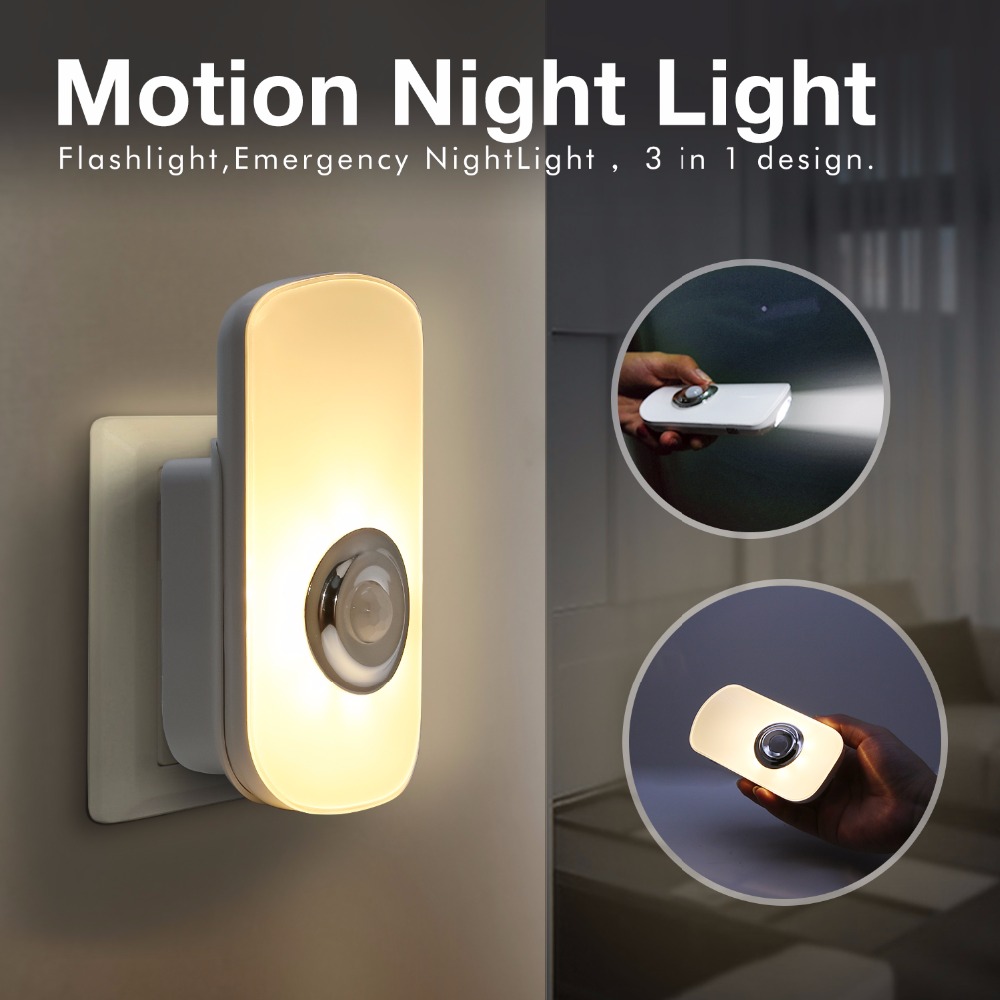 Smart Baby Night Light - 센스키 3 in 1 EU/US 플러그인