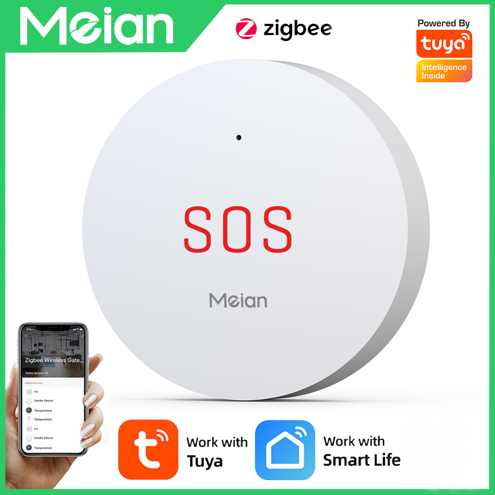 Smart Home Full System - Zigbee 투야 SOS 비상 버튼, 홈