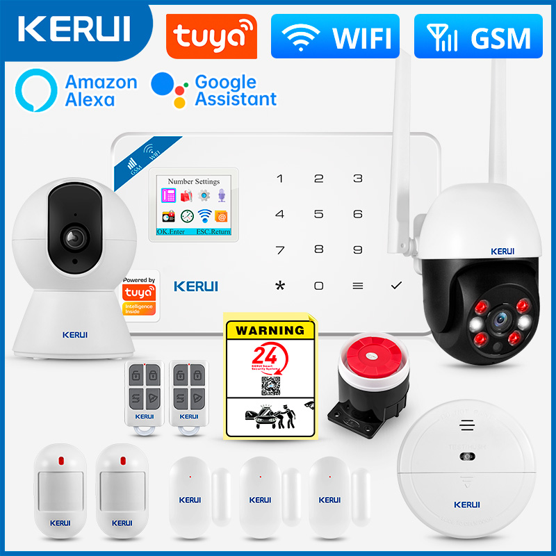 Home Automation Kit - KERUI W181 경보 시스템 보안 홈