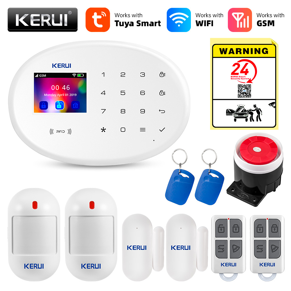 Home Automation Kit - 홈 도난 보안을위한 KERUI 경보 시스템
