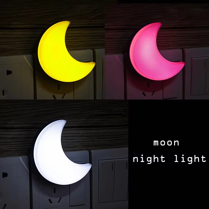 Smart Baby Night Light - 220V 문 나이트 라이트 EU 플러그