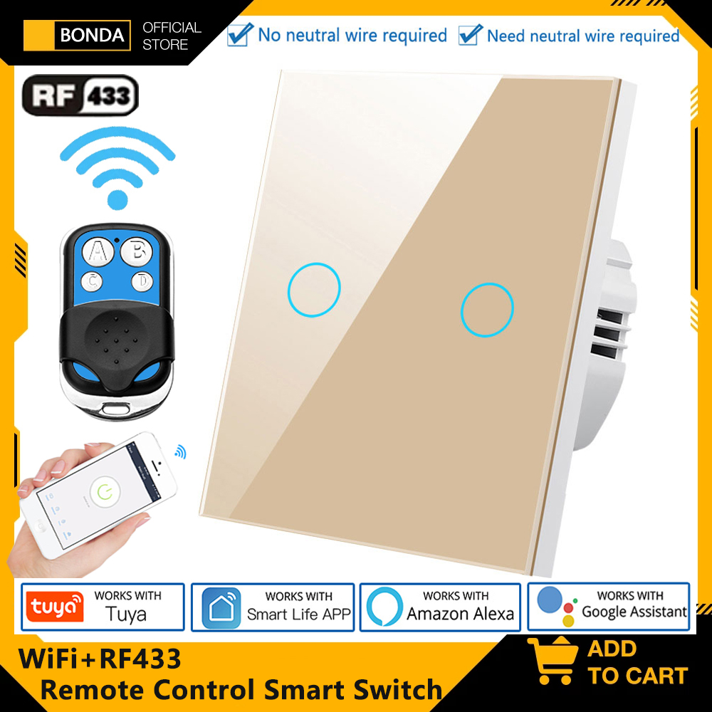 Smart Ir Remote Controller - Tuya EU WiFi + RF433 스마트