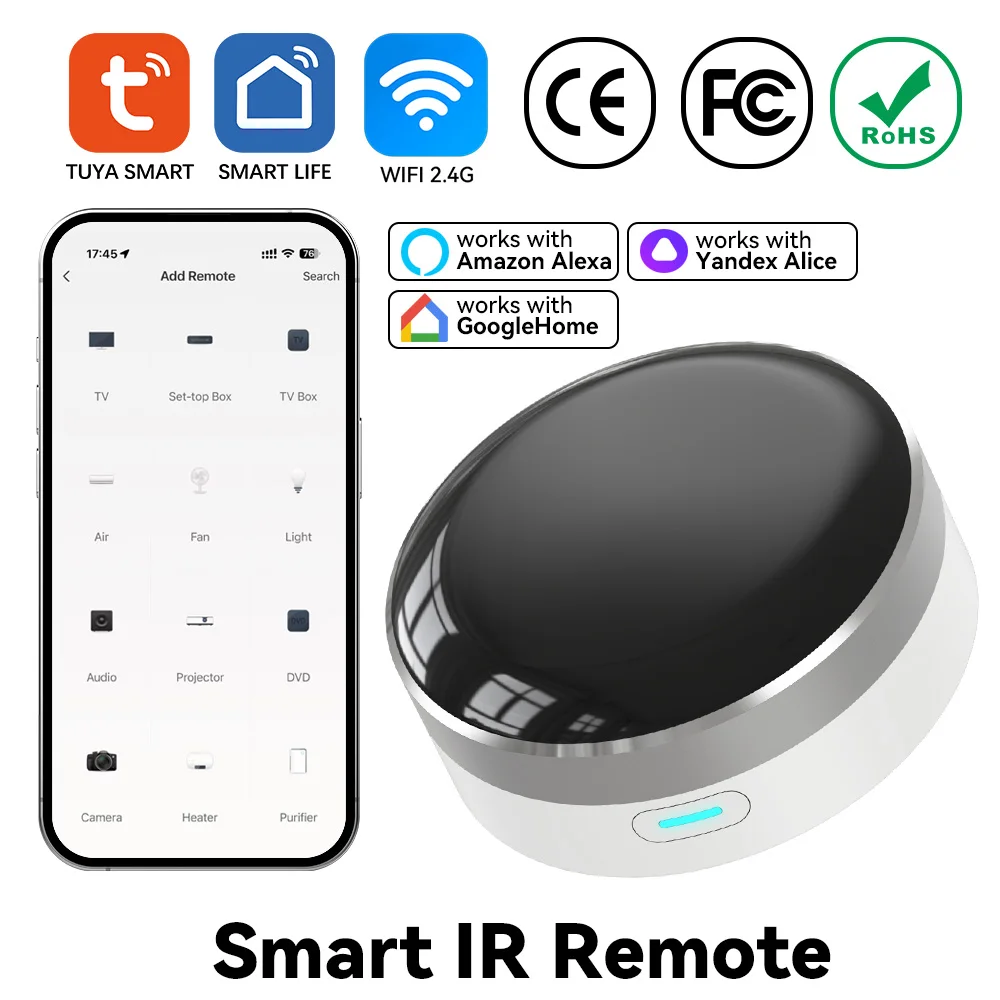 Smart Home Wifi Hub - YFK WiFi 스마트 IR 블래스터 범용