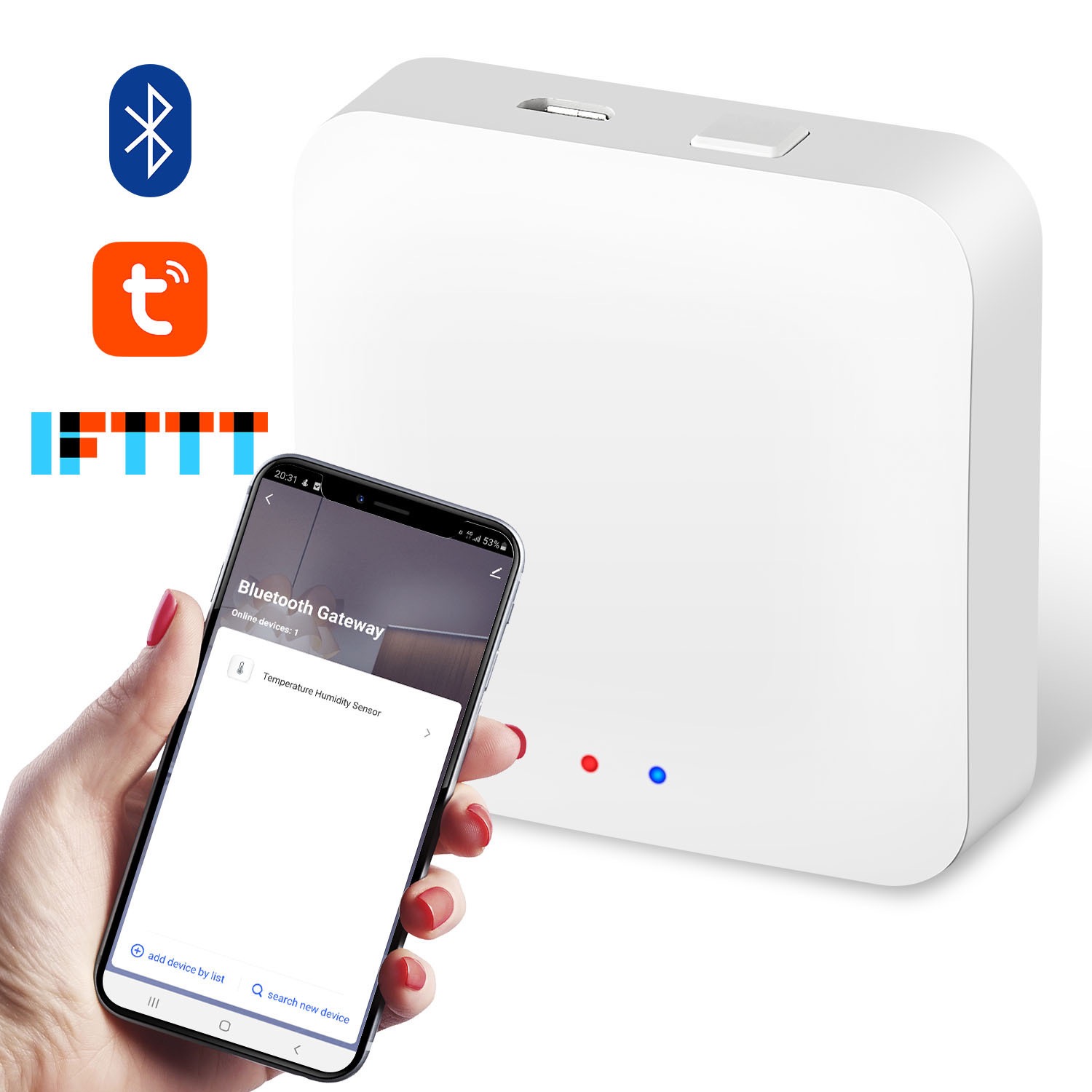 Smart Home Wifi Hub - 투야 지그비 멀티모드 게이트웨이 허브 스마트