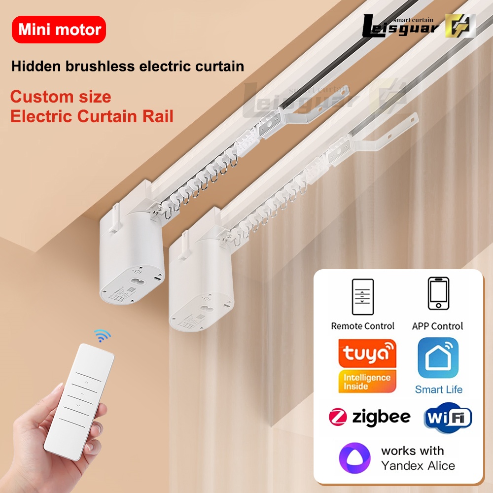 Smart Home Full System - 미니 모터 투야 와이파이 알렉사 지그비