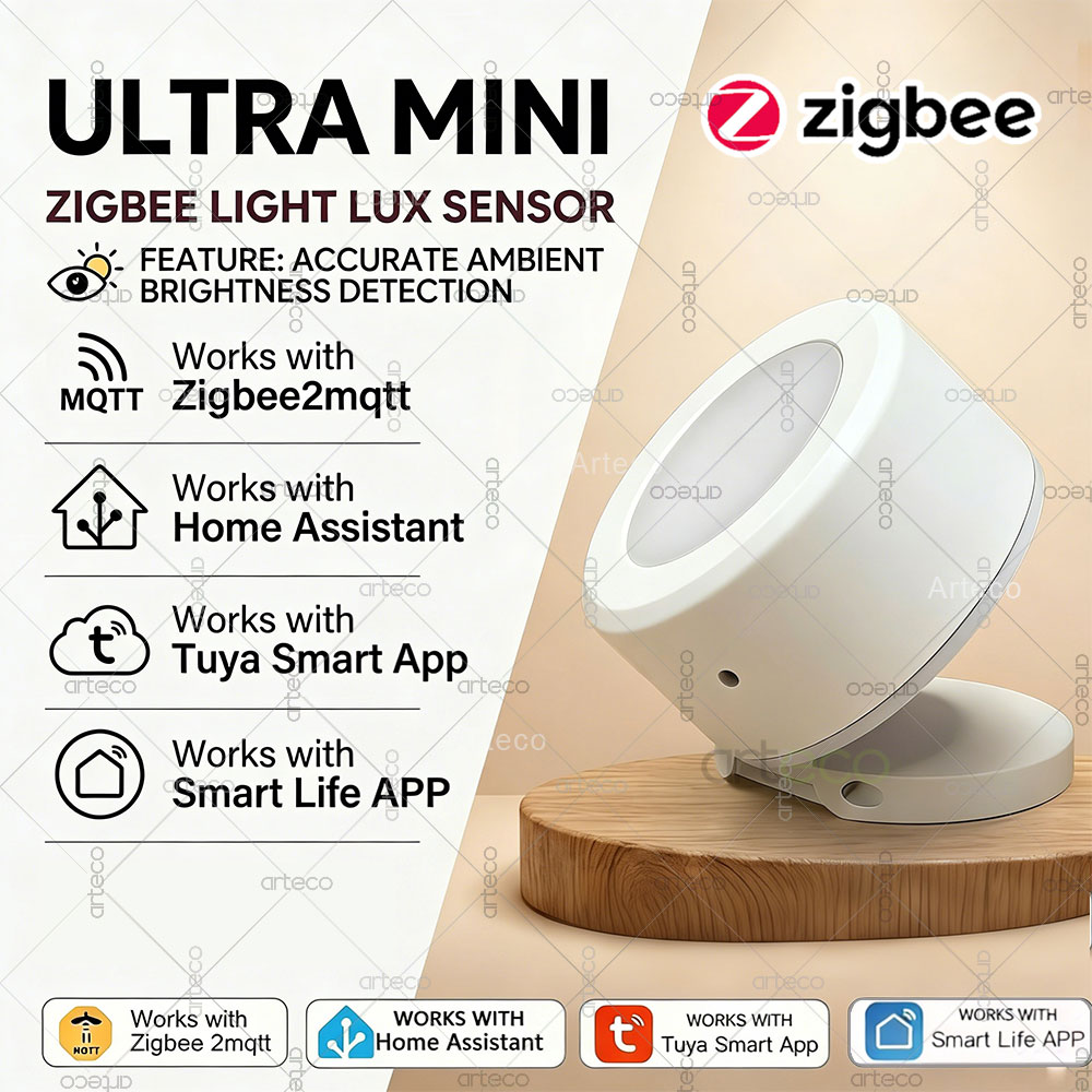 울트라 미니 지그비 광 센서 조도 감지기 럭스 밝기 모 - Smart Home Simple 리뷰 및 가격