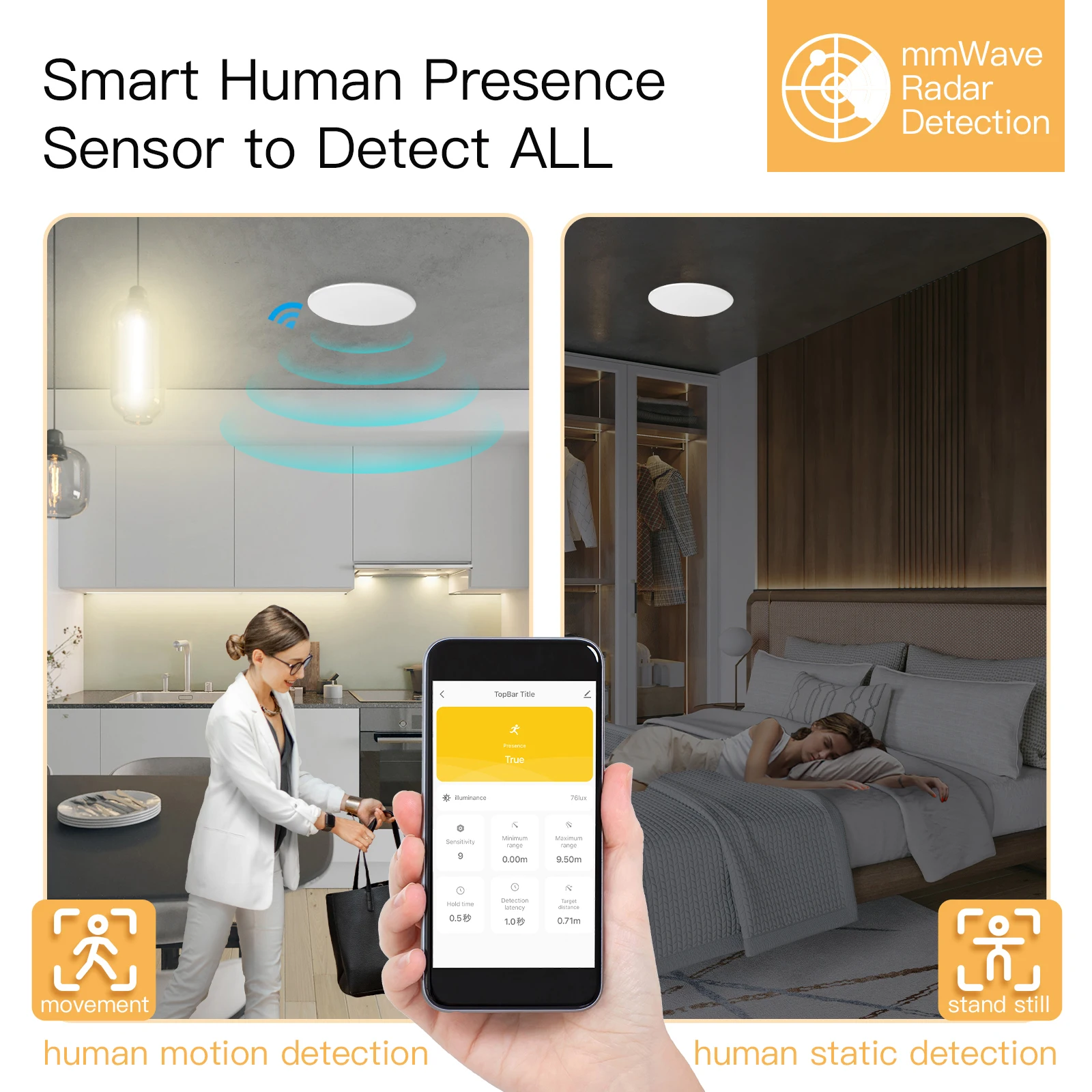 투야 스마트 지그비 와이파이 인체 감지 감지기, 레이더 - Smart Home Wifi Hub 리뷰 및 가격
