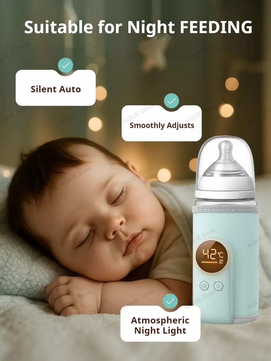 아이케 USB 35-55 ℃   아기 젖병 온도 조절기 - Smart Baby Night Light 리뷰 및 가격