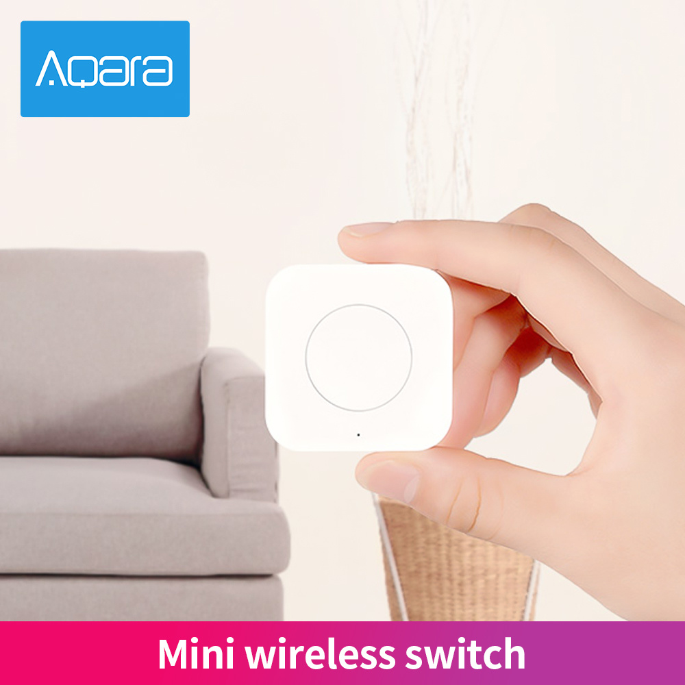 Aqara 스마트 홈 센서 무선 미니 스위치 지그비 단 - Smart Home Hub Apple 리뷰 및 가격