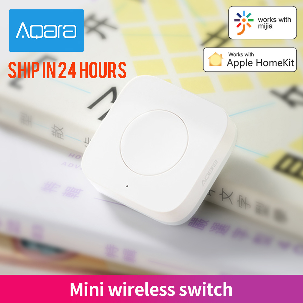 Aqara 스마트 홈 센서 무선 미니 스위치 지그비 단 - Smart Home Hub Apple 리뷰 및 가격