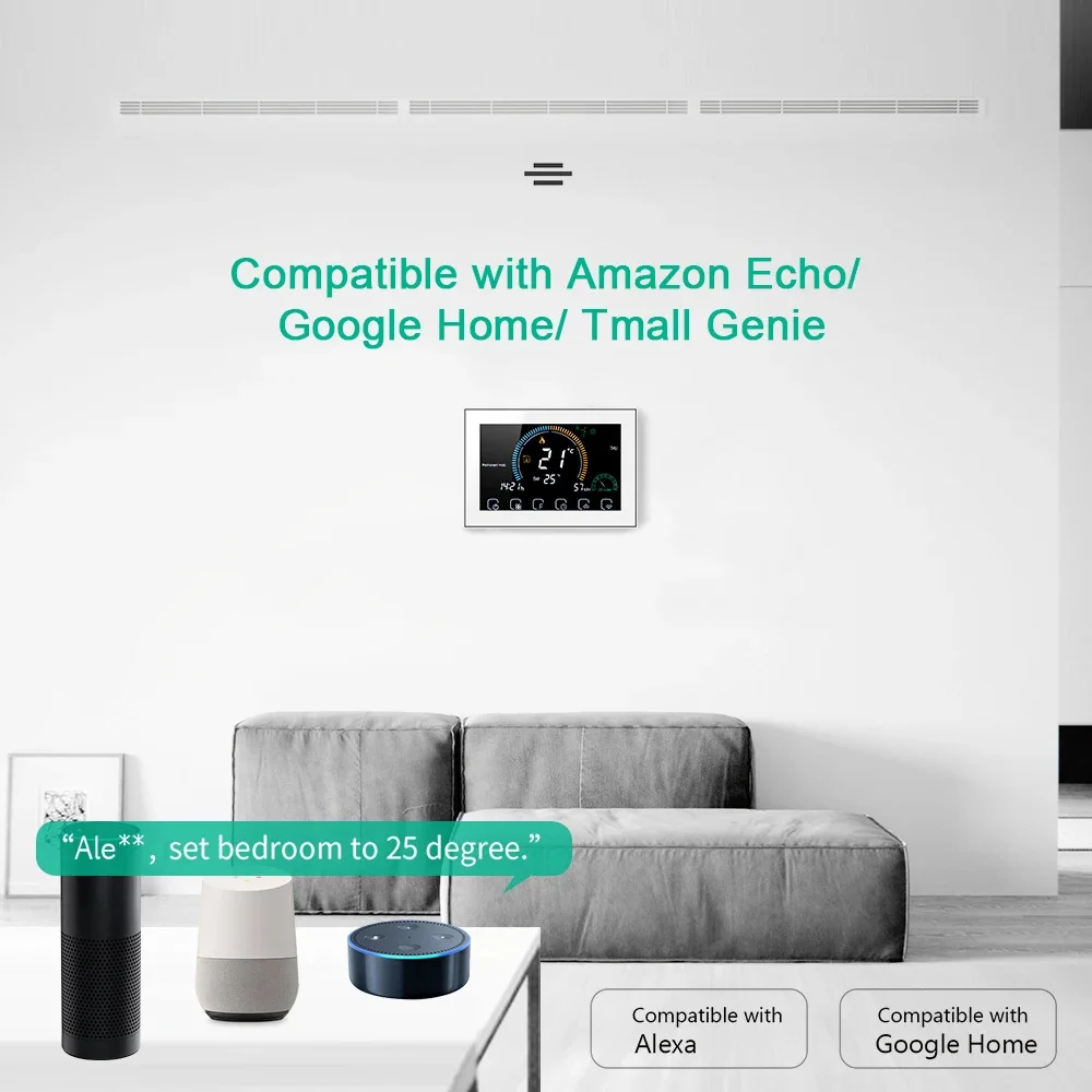 투야 스마트 와이파이 프로그래밍 가능 온도 조절기, 대 - Smart Home Full System 리뷰 및 가격