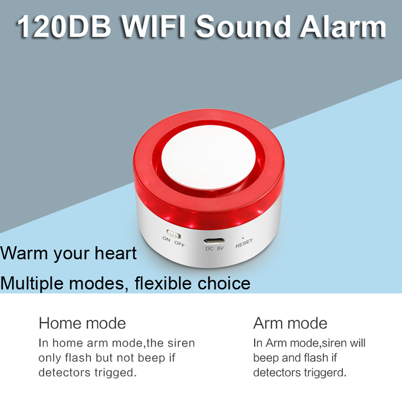 와이파이 투야 홈 경보 시스템, 120DB 무선 와이파 - Home Automation Kit 리뷰 및 가격