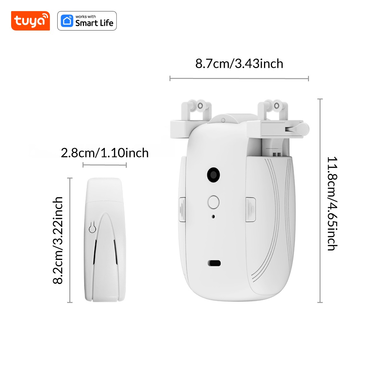 T/U 레일 트랙용 투야 스마트 와이파이 커튼 로봇,  - Smart Home Wifi Hub 리뷰 및 가격
