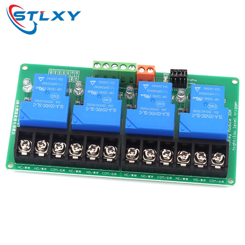 4채널 릴레이 모듈 DC 5V/12V/24V 하이/로우 - Smart Home With Plc 리뷰 및 가격
