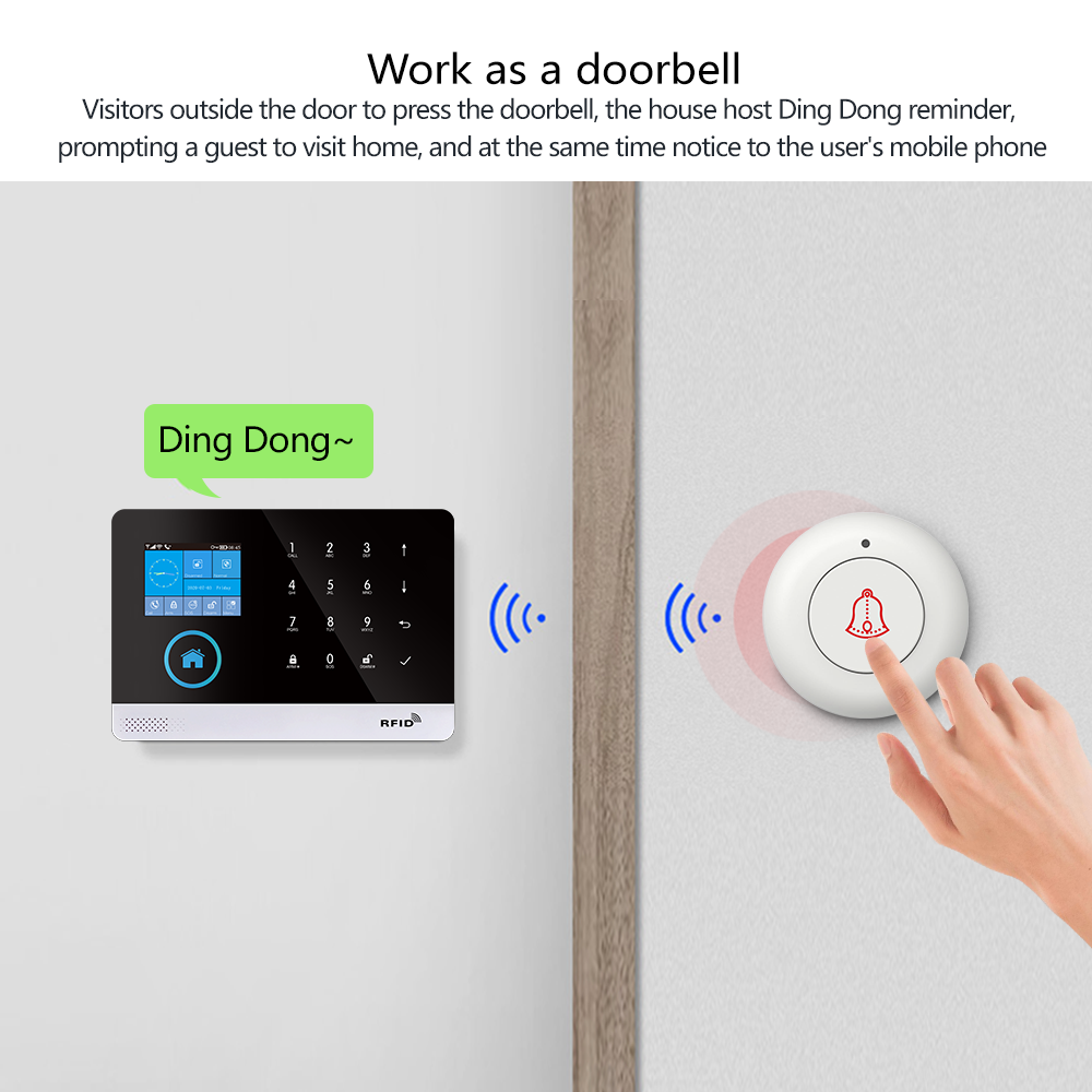 4G GSM Wifi 무선 홈 경보 시스템 Tuya 스 - Home Automation Kit 리뷰 및 가격