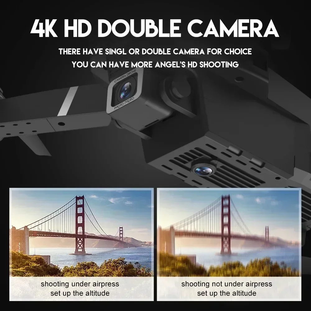 E88 프로 와이파이 FPV 드론, 광각 HD 4K 1 - Smart Home Camera 리뷰 및 가격