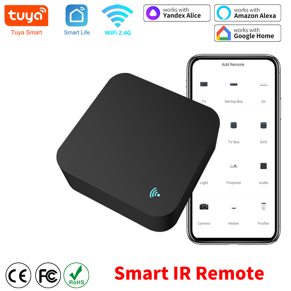 IR 원격 제어 스마트 wifi 범용 적외선 Tuya  - Smart Ir Remote Controller 리뷰 및 가격