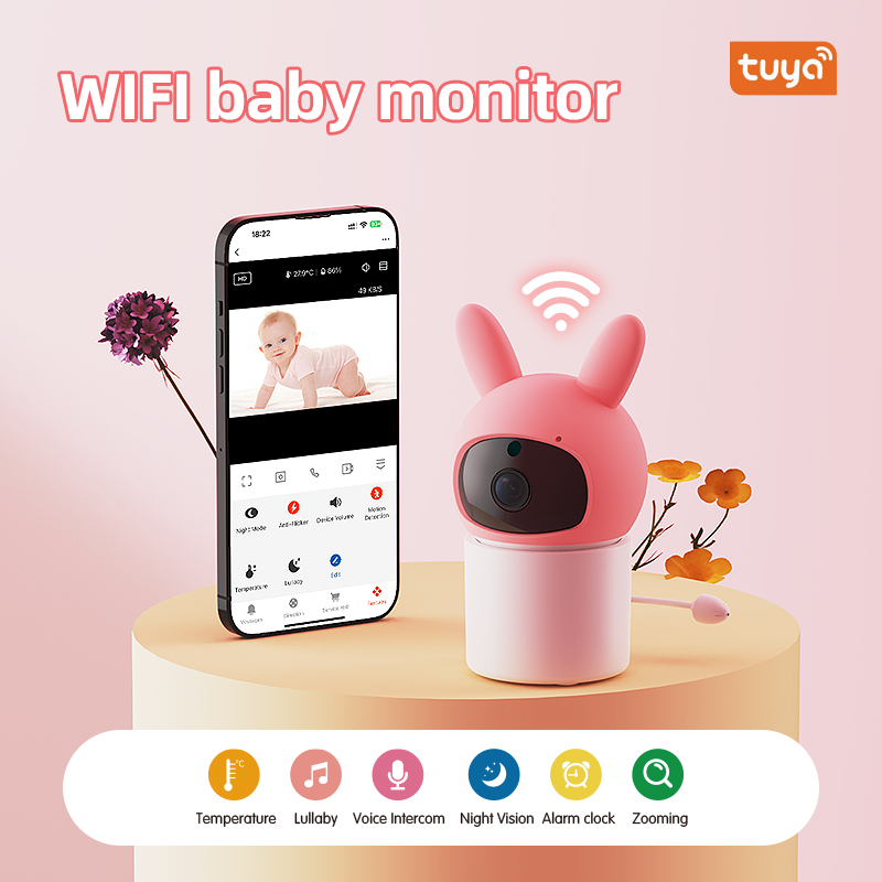 적외선 야간 투시 기능, 온도 및 소리 감지, 원격 앱 - Smart Baby Night Light 리뷰 및 가격