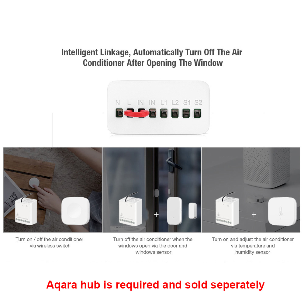 아카라 양방향 제어 모듈 릴레이 스위치 컨트롤러 지그비 - Home Automation Kit 리뷰 및 가격