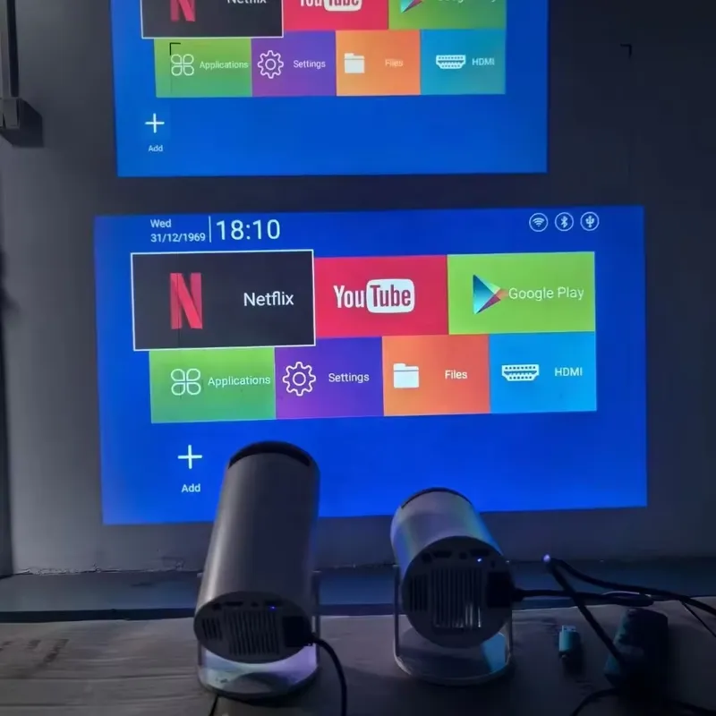 최신 HY300 프로 스마트 프로젝터 자동 차트 프로젝 - Smart Home Simple 리뷰 및 가격