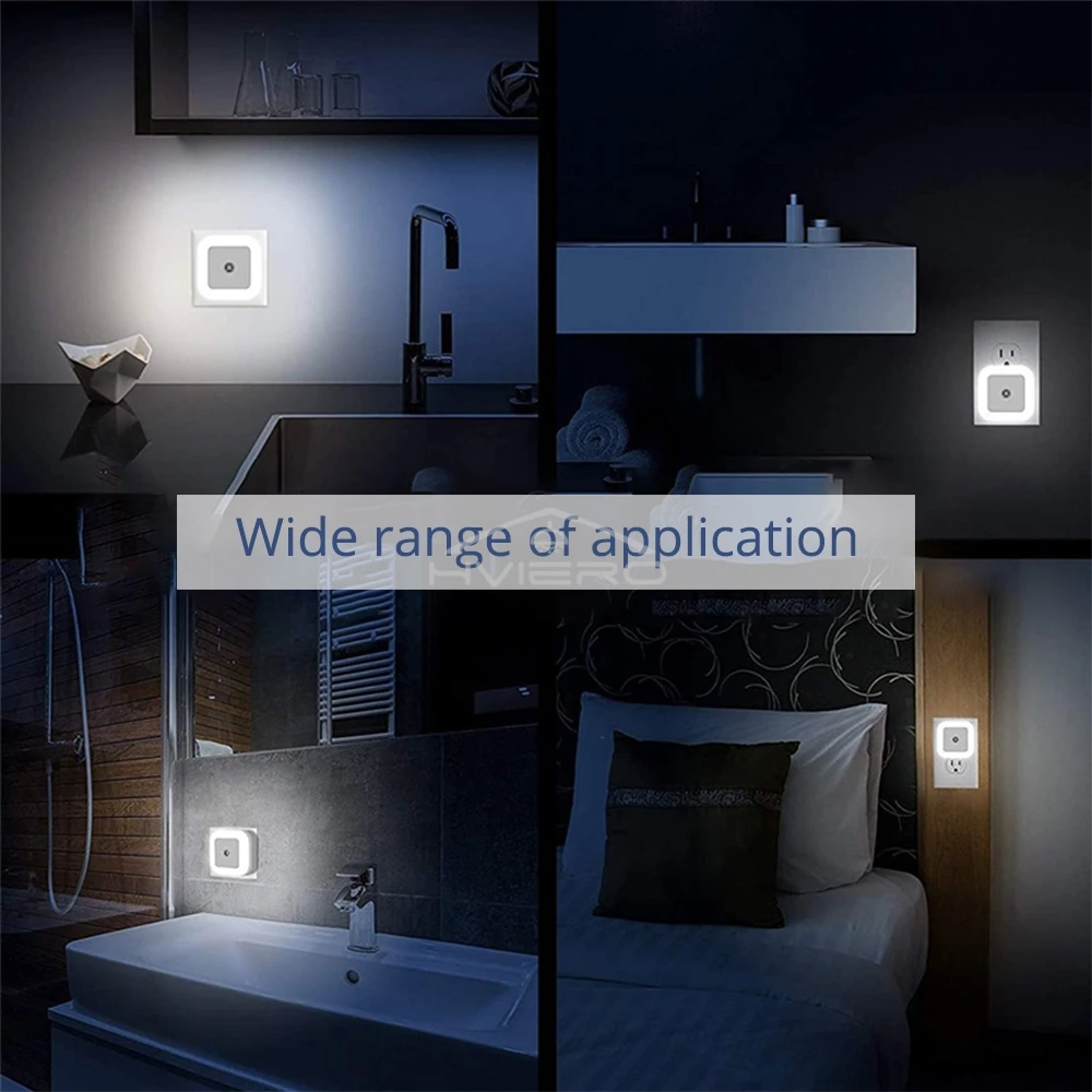 무선 센서 LED 야간 조명 EU 플러그 미니 사각형  - Smart Baby Night Light 리뷰 및 가격