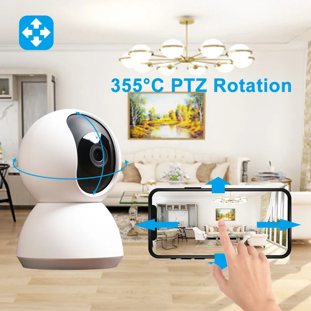 400W 스마트 Tuya 실내 카메라 1080P 360 - Smart Baby Night Light 리뷰 및 가격