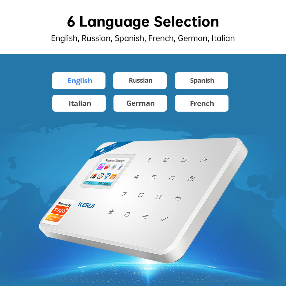 KERUI W181 경보 시스템 보안 홈 WIFI GS - Home Automation Kit 리뷰 및 가격