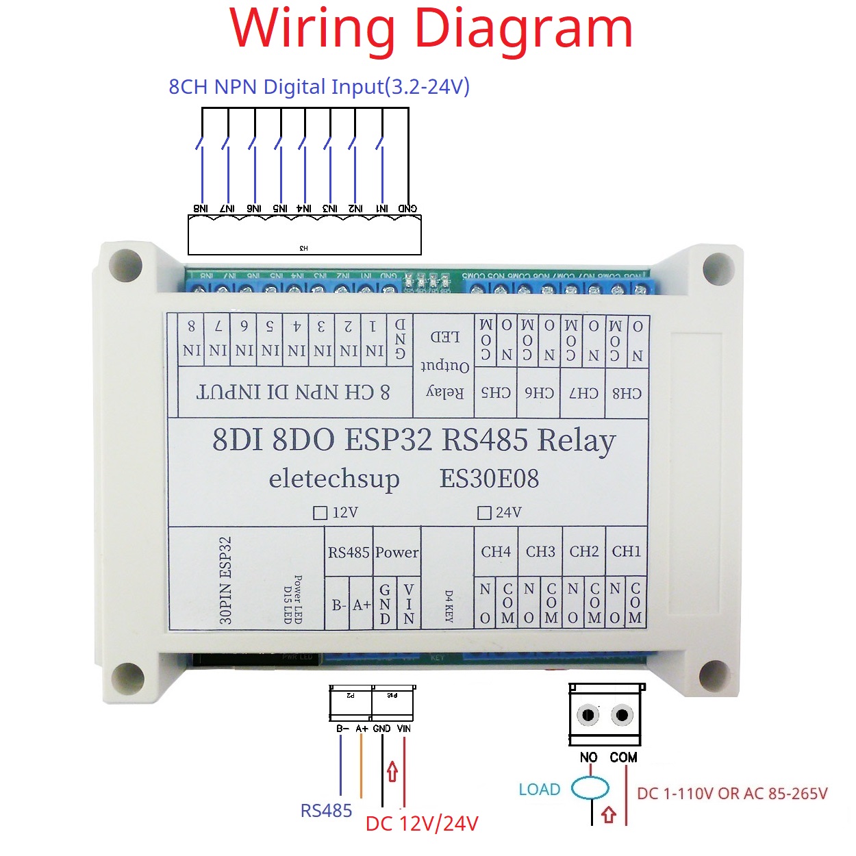 ESP32 8CH 프로그래밍 가능 릴레이 모듈 WiFi - Smart Home With Plc 리뷰 및 가격