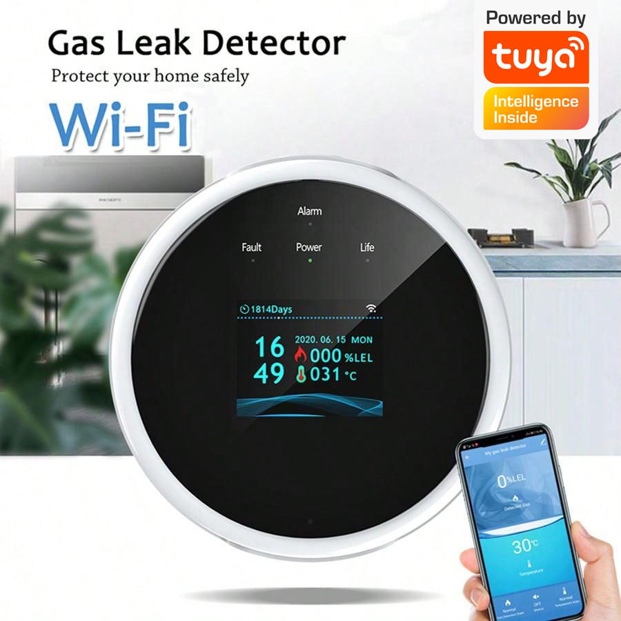 2.4G WiFi 가스 경보 센서 가연성 가스 감지기는 - Smart Home Full System 리뷰 및 가격