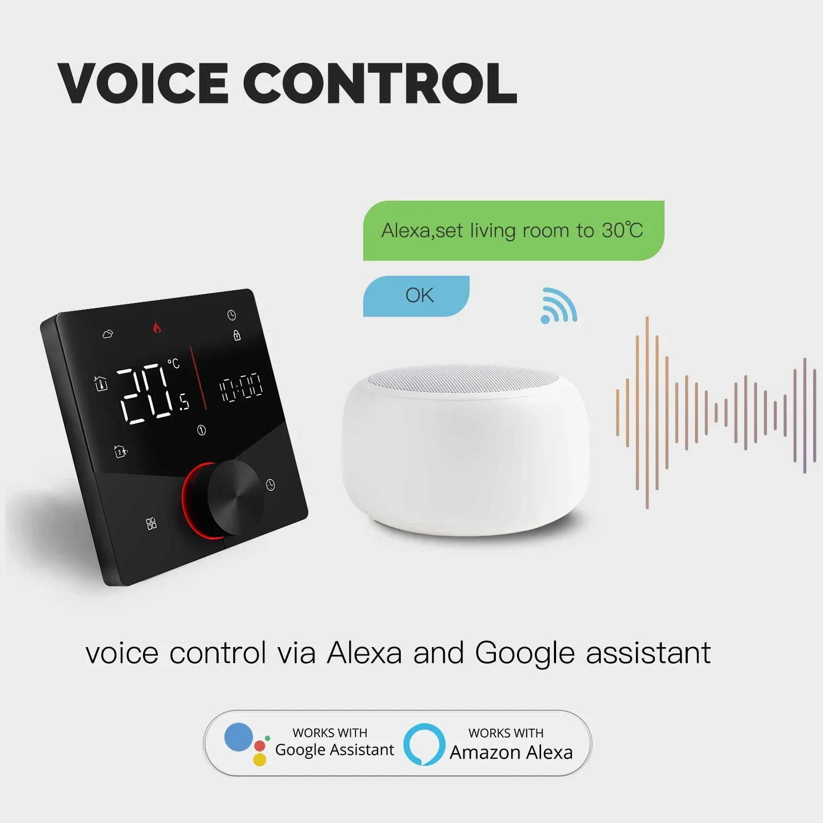 MOES 투야 와이파이 스마트 노브 온도조절기 가스 보 - Smart Home Full System 리뷰 및 가격