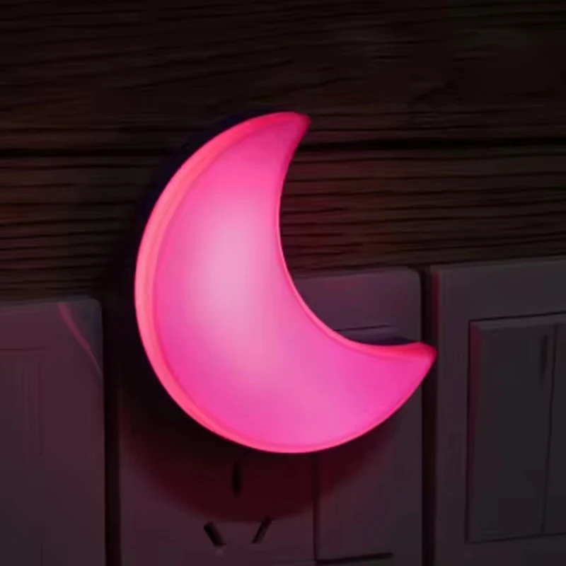 220V 문 나이트 라이트 EU 플러그 벽면 콘센트 연 - Smart Baby Night Light 리뷰 및 가격