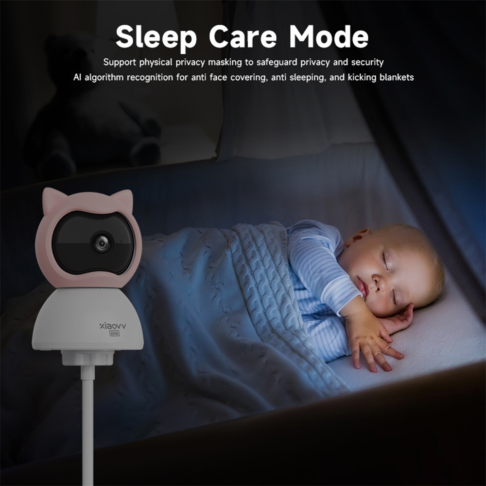 4MP Xiaovv 베이비 모니터 실내용 스마트 WiF - Smart Baby Night Light 리뷰 및 가격