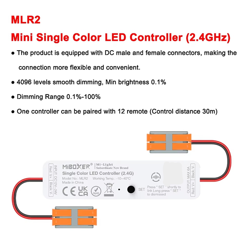 Miboxer MLR2 DC12-24V 미니 2.4GH - Smart Ir Remote Controller 리뷰 및 가격